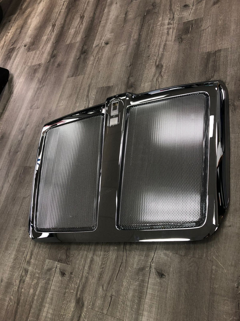 H-11570-N Kenworth T680 Plastic Chrome Grille Shell Surround  Only (2014-2019)