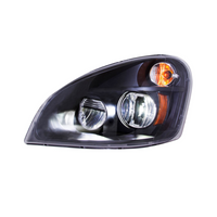 (18798) Freightliner Cascadia 116 / 126 Blackout LED Headlight (2008-2018)