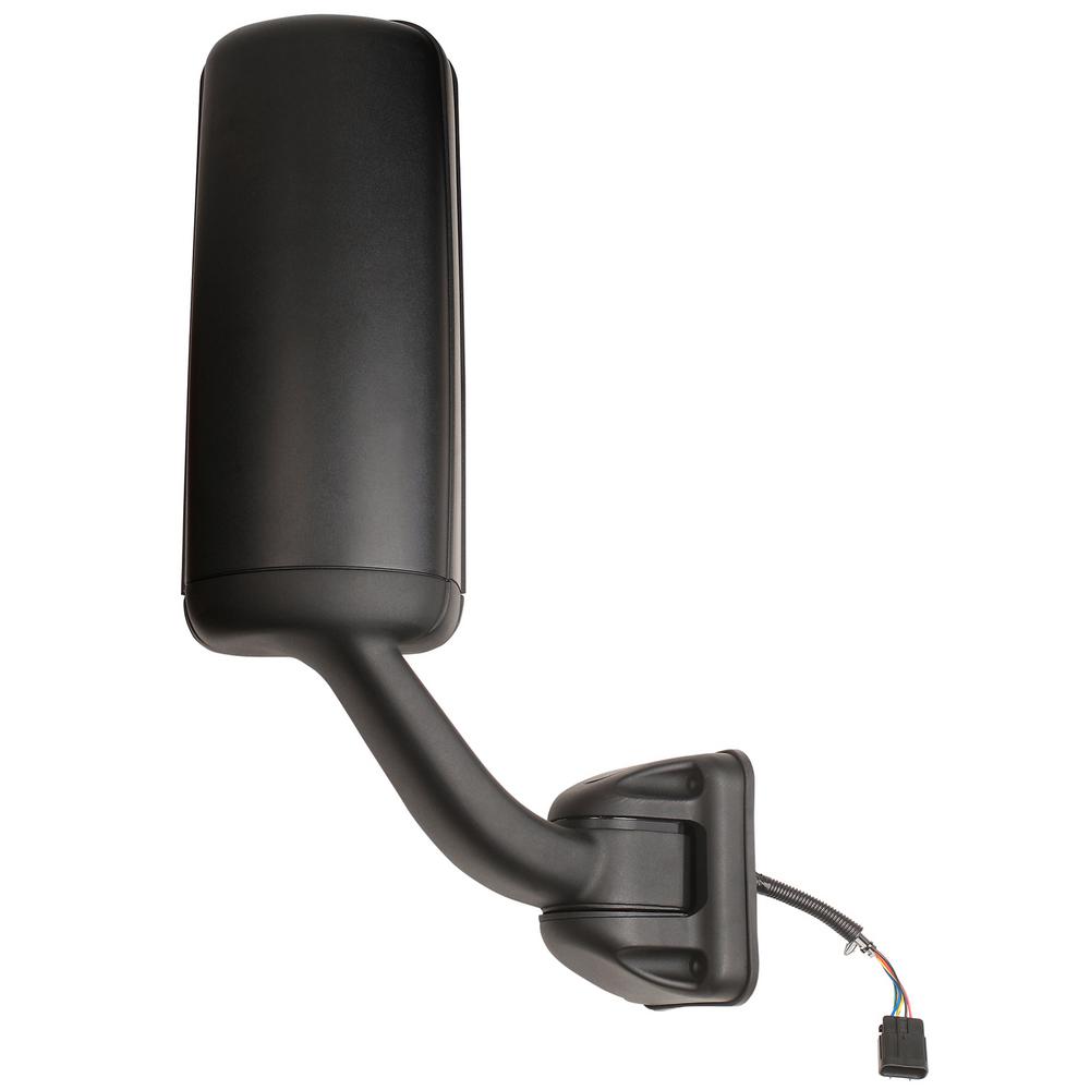 (H-13377) FREIGHTLINER CASCADIA 125 ELECTRIC Black MIRROR COMPLETE ASSEMBLY ('08-'18)
