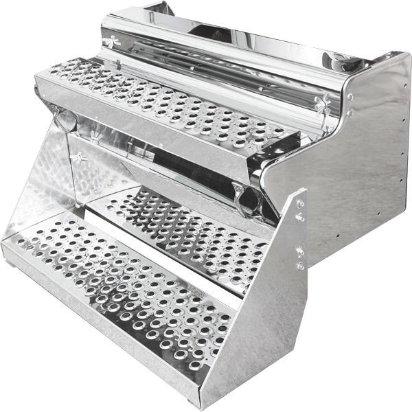 14118-N Kenworth T-800 Tool Box W/Single Step Stainless 430 Cover