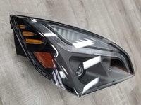 (18248) Freightliner Cascadia 126 Black LED Bar Projector Headlights (2018+)