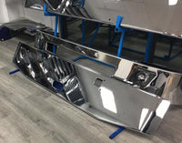 (18505-N) Kenworth W900B/900L Chrome 17" Tapered Bumper (2011+)