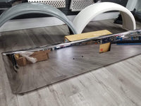 (19688-N) Peterbilt 379 / 378 / 357 Texas Rolled End Chrome 18"Bumper ('87-'06)