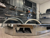 (19760-N) Volvo VNL 300 / 400 / 740 / 760 / 860 Aero Clad 13" Bumper w/Light Holes (2019+)