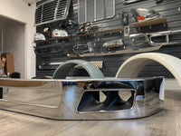 (19760-N) Volvo VNL 300 / 400 / 740 / 760 / 860 Aero Clad 13" Bumper w/Light Holes (2019+)