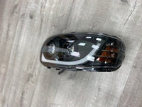 (20886) Peterbilt 388 / 389 Black LED Bar Projector Headlights ('06-'18)