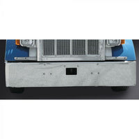 (19871-N) Peterbilt 379 Stainless Steel 18" Rolled Edge Bumper
