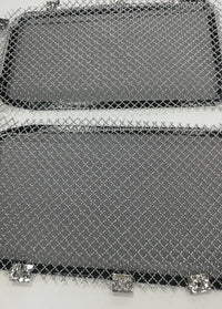 (11728-N) Kenworth T660 Complete Chrome Wire Grille (2 pc Set) ('07-'17)