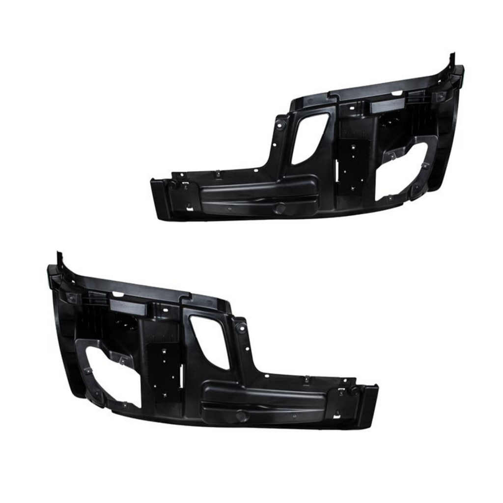 (18769) Freightliner Cascadia 126 Bumper End Inner Reinforcement w/Foglight Holes (2018-2022)