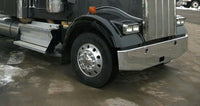 (18505-N) Kenworth W900B/900L Chrome 17" Tapered Bumper (2011+)