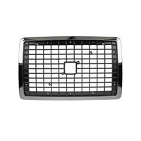 (18392-N) Volvo VNL 670 / 730 / 780 Grille w/Mesh Bug Shield ('03-'19)
