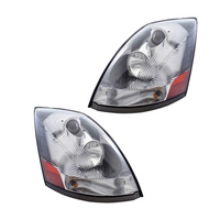(18426) Volvo VNL 670 / 730 / 780 Chrome Projector Headlight ('03-'17)