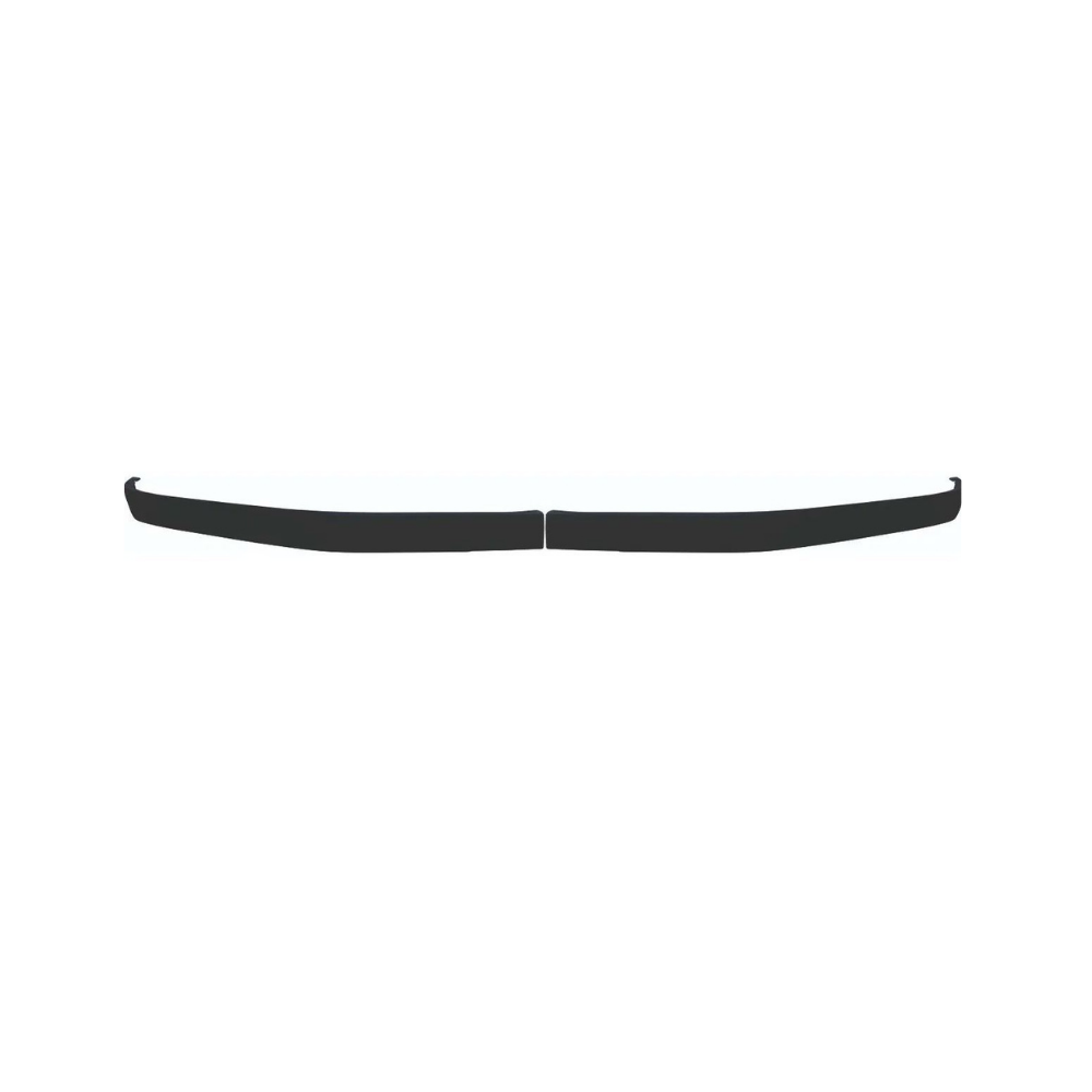 (19933-N) Volvo VNL 300 / 400 / 740 / 760 / 860 Fiberglass Spoiler Bumper (2 Pieces) 2019+