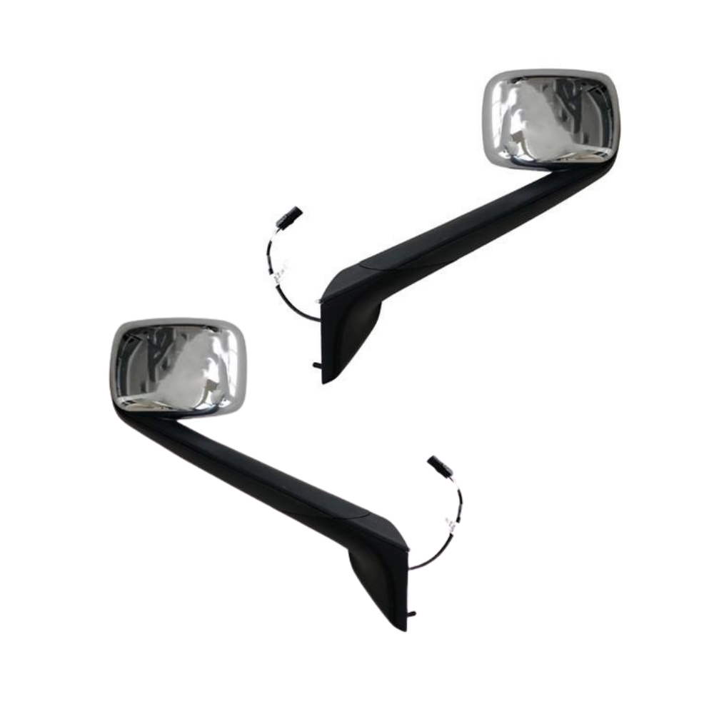 (19597) Freightliner Cascadia 116 / 126 Chrome Heated Hood Mirror (2018+)