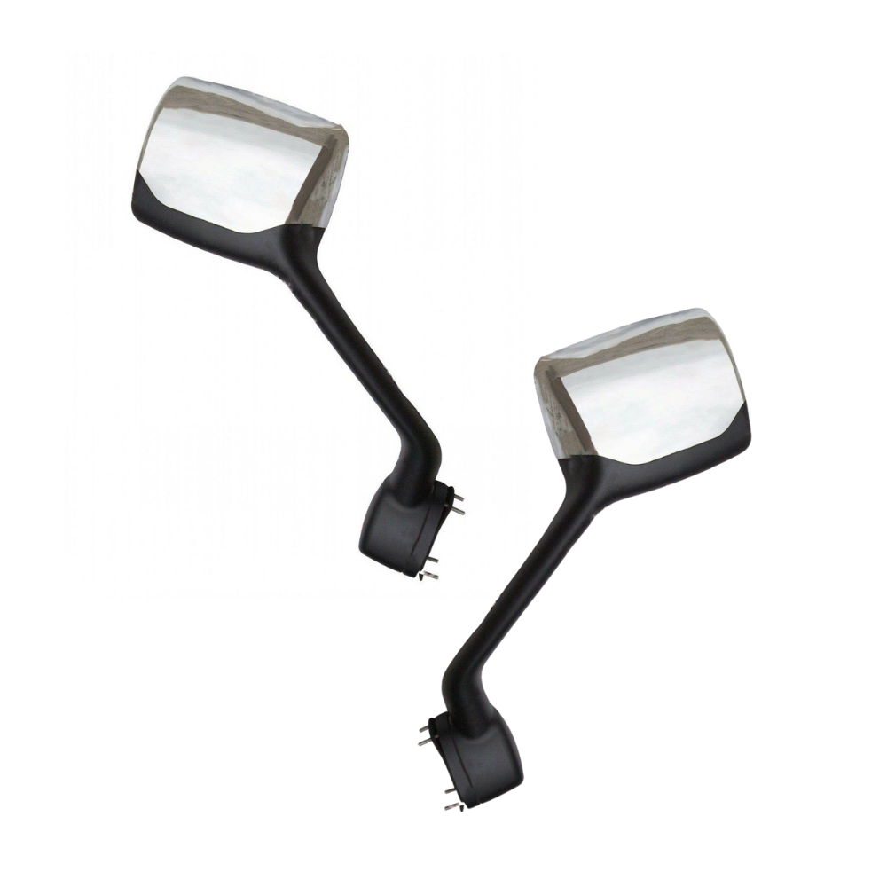 (18578) Kenworth T680 Chrome Mounted Hood Mirror (2000-2017)