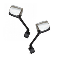 (18578) Kenworth T680 Chrome Mounted Hood Mirror (2000-2017)